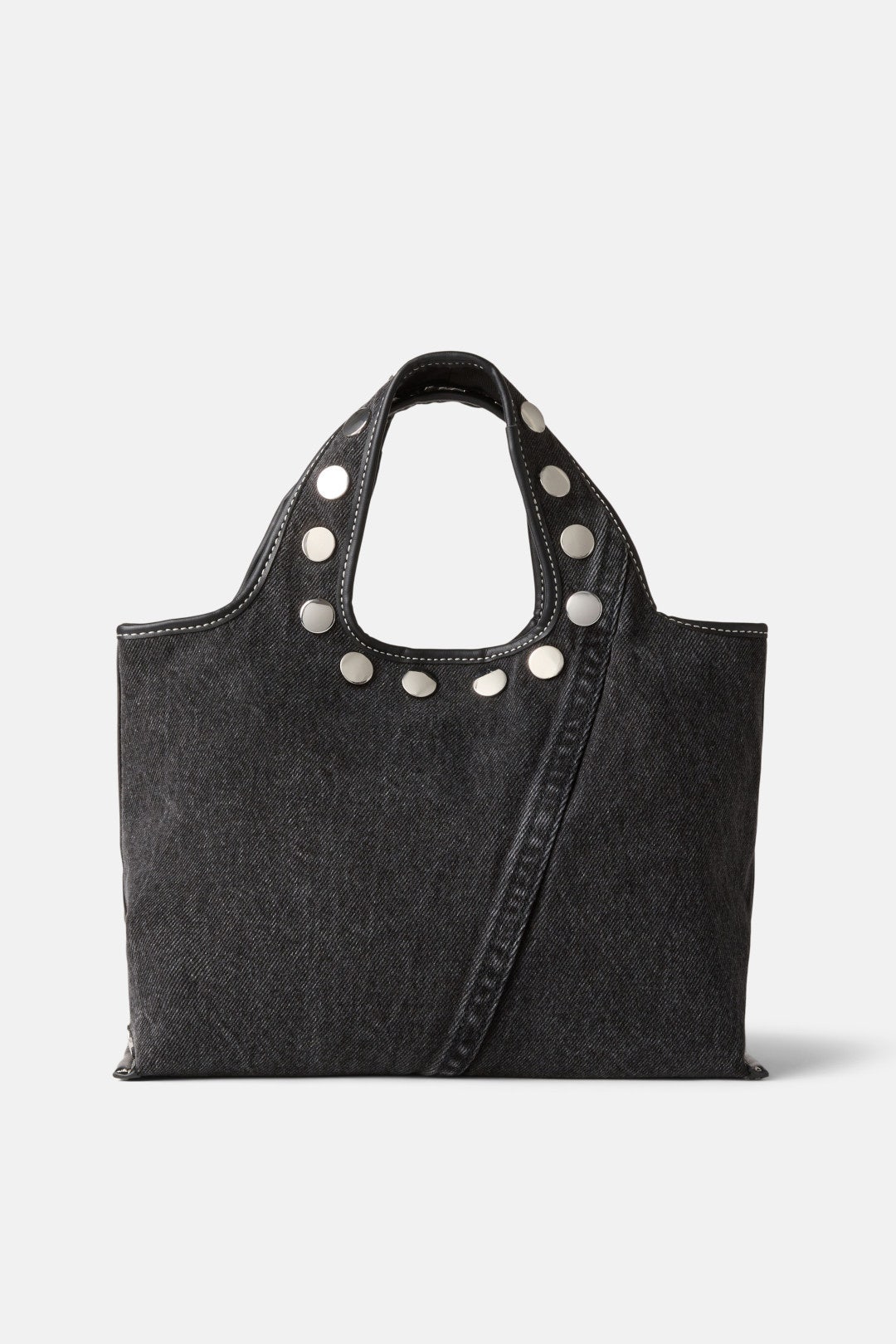 Washed Denim Mini Market Tote by 3.1 Phillip Lim Accessories 0