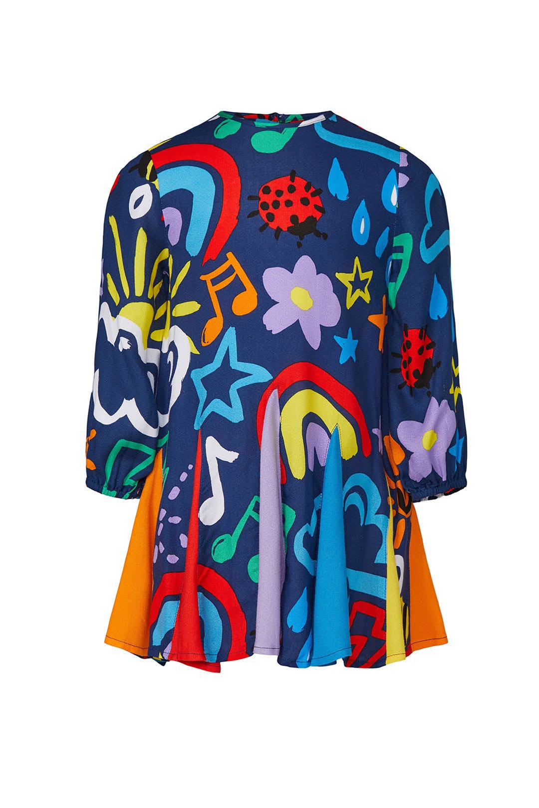 Kids Crayon Weather Dress by Stella McCartney Kids