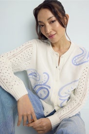 Gracie Jacquard Cardigan by Splendid