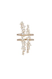 Crystal Botanical Ring by Slate & Willow Accessories