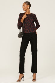 Floral Puff Sleeve Top by Thakoon x RTR
