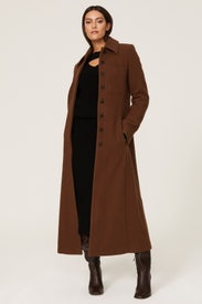Teddy Wool Coat by Victoria Victoria Beckham