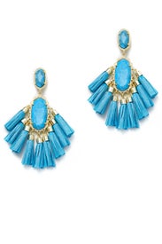 Aqua Kristen Earrings by Kendra Scott