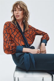 Lucille Silk Blouse by L.K. Bennett