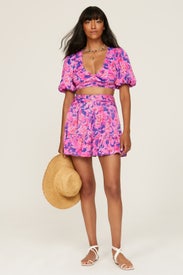 Vibrant Floral Skirt by ROCOCO SAND