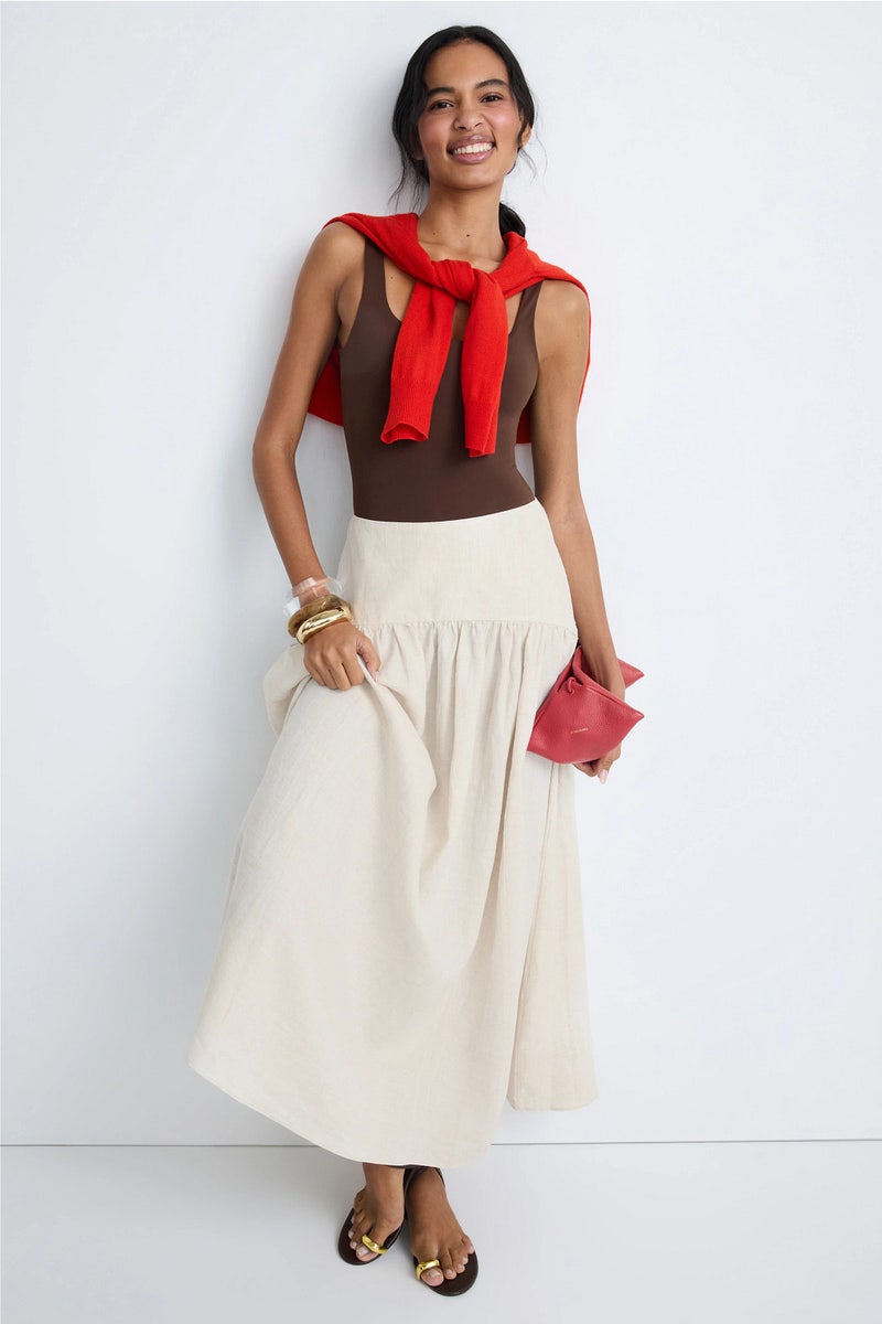 Procida Linen Skirt by Staud - Photo 0