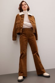 Corduroy Flare Pants by Adam Lippes x RTR