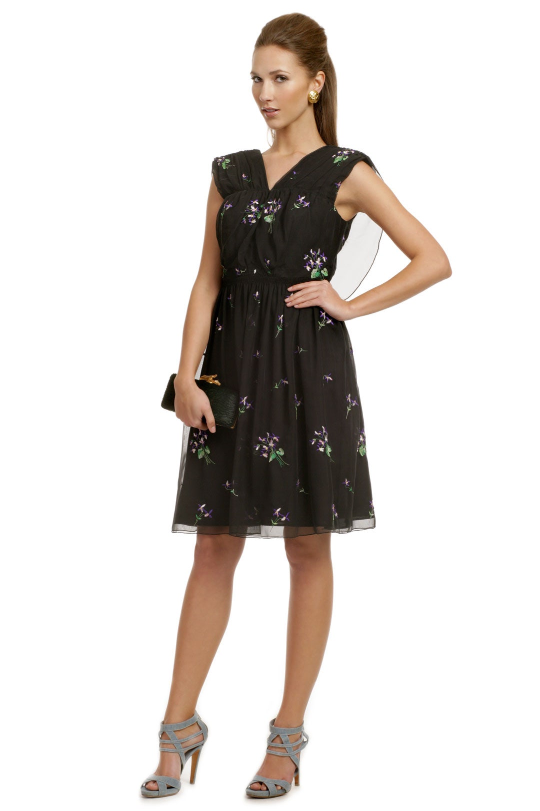 Lilac Gardens Dress by Anna Sui