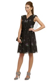 Lilac Gardens Dress by Anna Sui