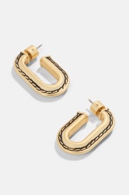 Stitched Oval Hoop by Coach