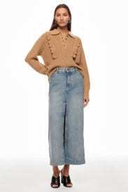 Ruffle Detail Sweater by Derek Lam 10 Crosby x RTR