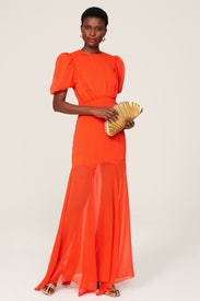 Aqua Gown by De La Vali