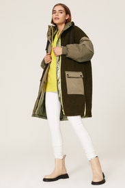 Reversible Faux Shearling Jacket by Dualist