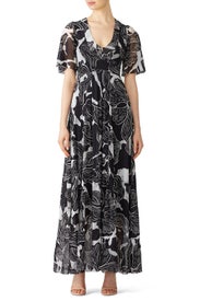 Deco Floral Maxi by Fuzzi
