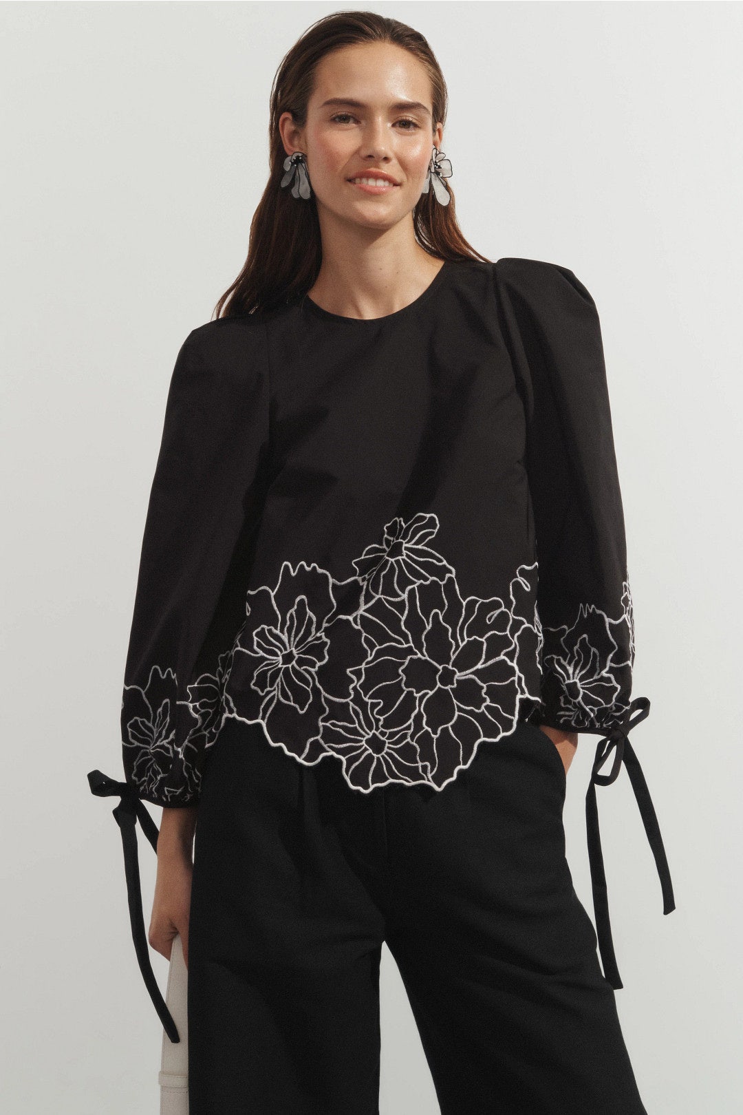 Isabel Floral Blouse by KIKA VARGAS 0
