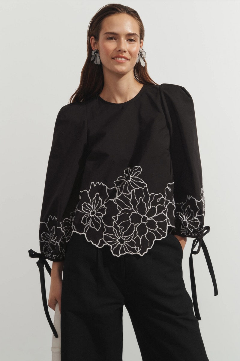 Isabel Floral Blouse by KIKA VARGAS - Photo 0