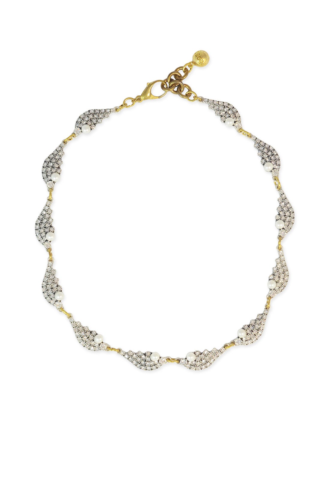 Winged Pearl Collar by Lulu Frost