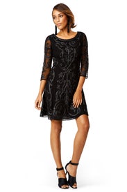 Black Frame Shift by Marchesa Voyage