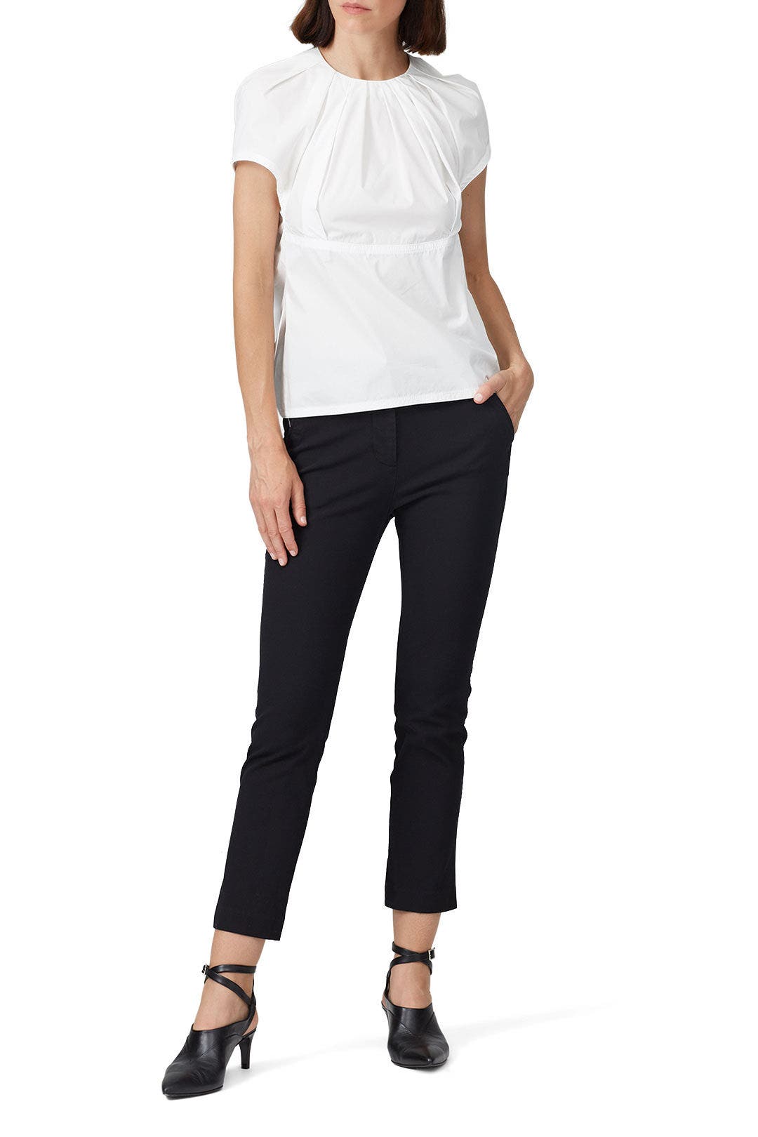 Short Sleeve Oversized Blouse by 3.1 Phillip Lim 0