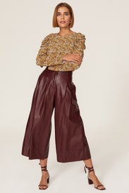 Carrie Puff Shoulder Top by Rebecca Minkoff