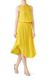 Yellow Audrey Dress by Ramy Brook