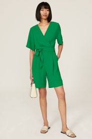 Calia Wrap Romper by Tara Jarmon