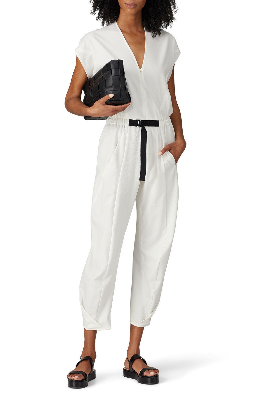 Strap Akeo Jumpsuit by Zero + Maria Cornejo 0