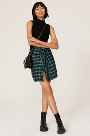 Gwen Wrap Skirt by For Love and Lemons