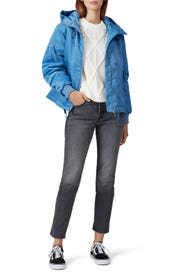 Insulated Drawstring Bomber by Hunter