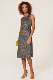 Green Floral Dress by Louna