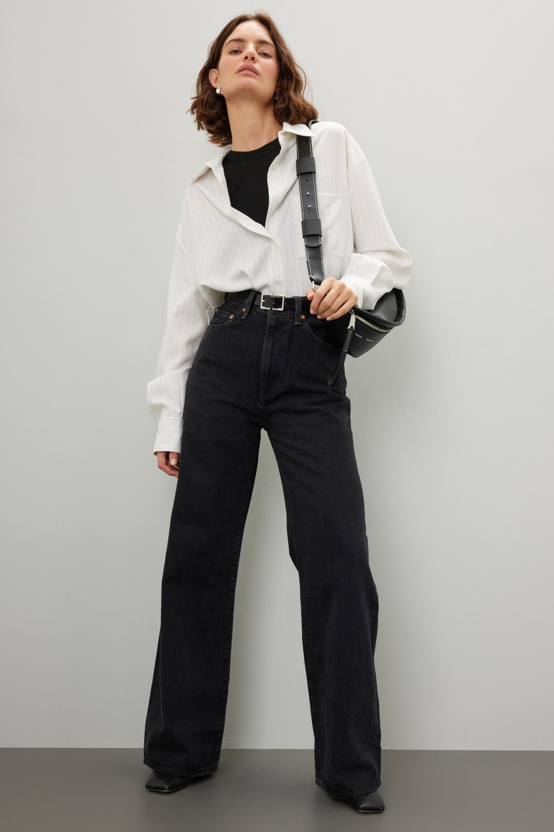 Black Ribcage Jeans by Levi's | Rent the Runway