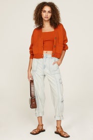 Orange Cardigan by Polo Ralph Lauren