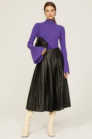 Ribbed Zip Sweater by Proenza Schouler