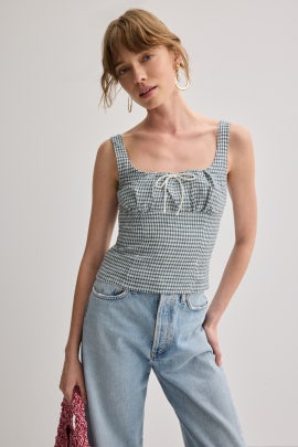 Balia Linen Top by Reformation