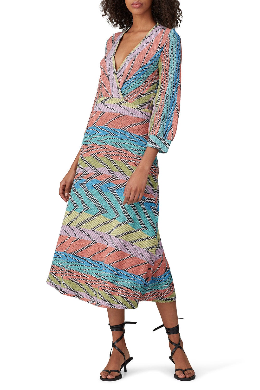Multi ZigZag Dress by Aldomartins 0