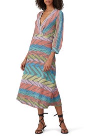 Multi ZigZag Dress by Aldomartins