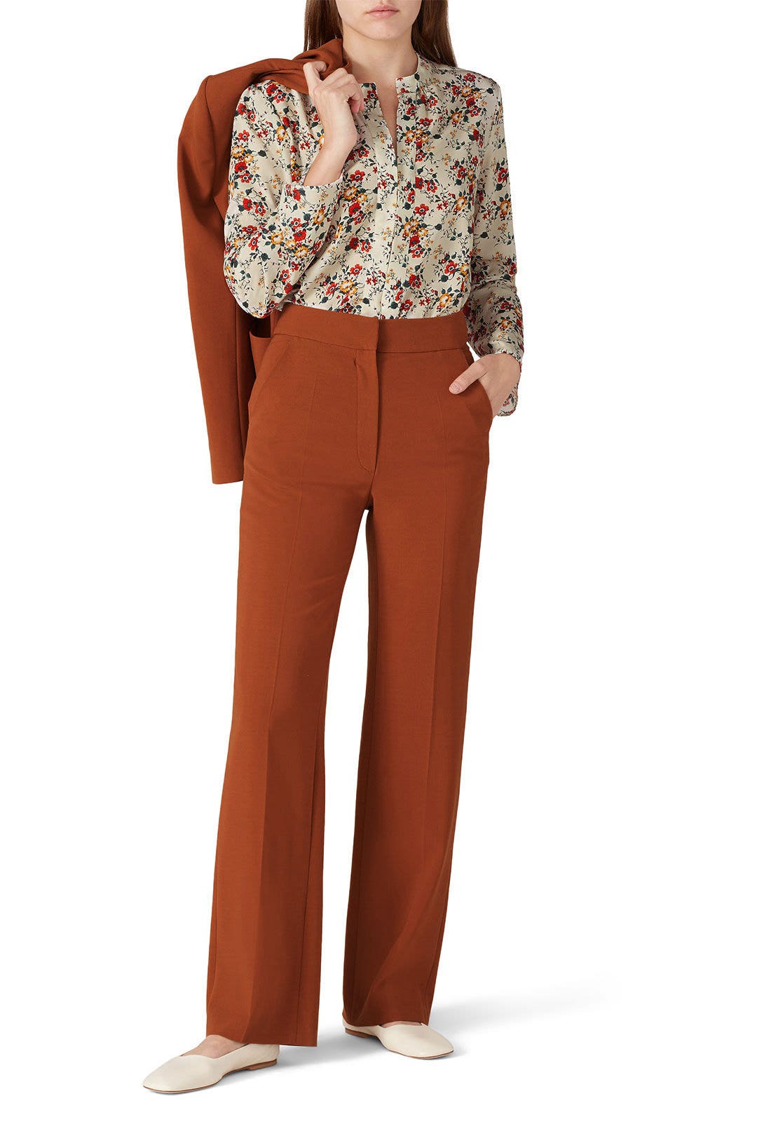 Floral Blouse by Derek Lam 10 Crosby x RTR 0