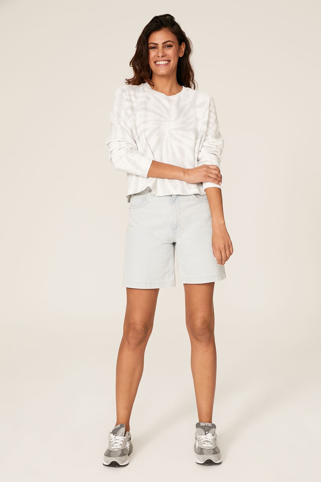 Shrunken Tie Dye Sweatshirt by Madewell 0