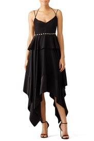 Black Handkerchief Dress by Prabal Gurung