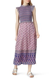Bianca Smocked Midi by Sea New York