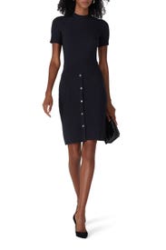 Navy Button Down Dress by Emporio Armani