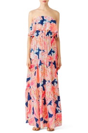 Caridee Popover Maxi by Lilly Pulitzer