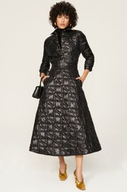 Quilted Maxi Skirt by Patou