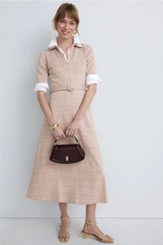 Plaid Belted Shirt Dress by Rosetta Getty x RTR