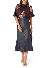 Simone Fleur Blouse by Rebecca Taylor NYC