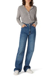 Grey Henley Sweater by Thakoon x RTR