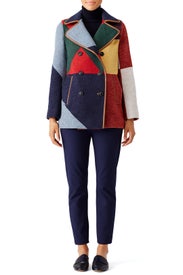 Cheval Peacoat by Tory Burch