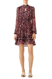 Floral Full Skirt Dress by cupcakes and cashmere