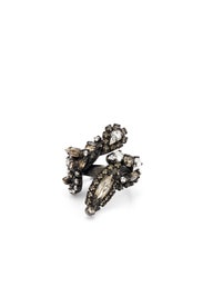 Crystal Metallic Cluster Ring by Erickson Beamon