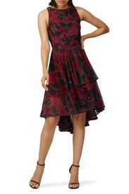 Sleeveless Tulle Dress by HALSTON